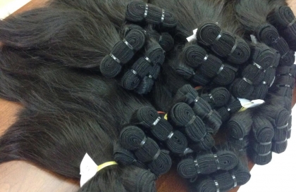 Weft hair