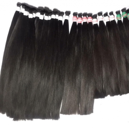 SUPPER DOUBLE STRAIGHT VIRGIN HAIR 55CM (22inch)