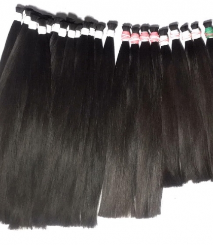 SUPPER DOUBLE STRAIGHT VIRGIN HAIR 55CM (22inch)